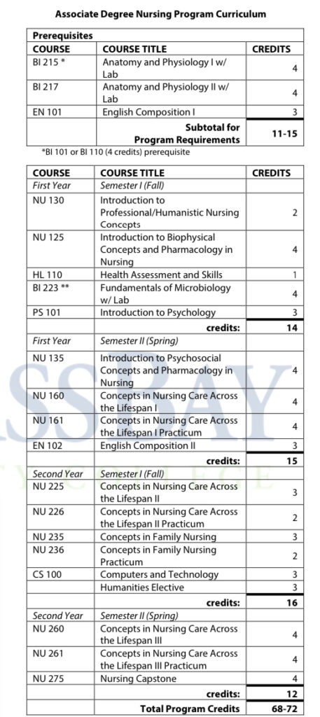 Nursing Curriculum